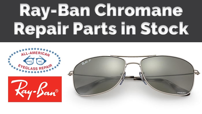 ray ban chromance replacement arm